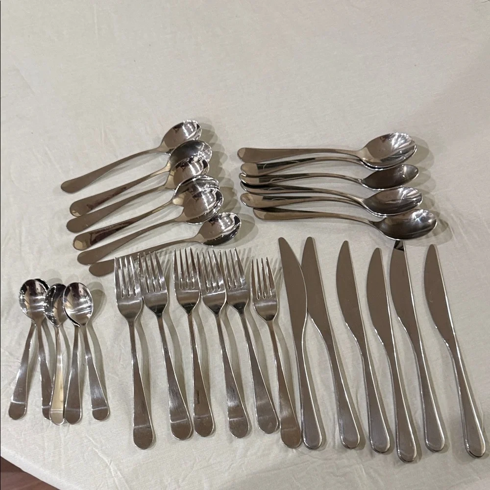 Bed bath and beyond silverware 29 pcs